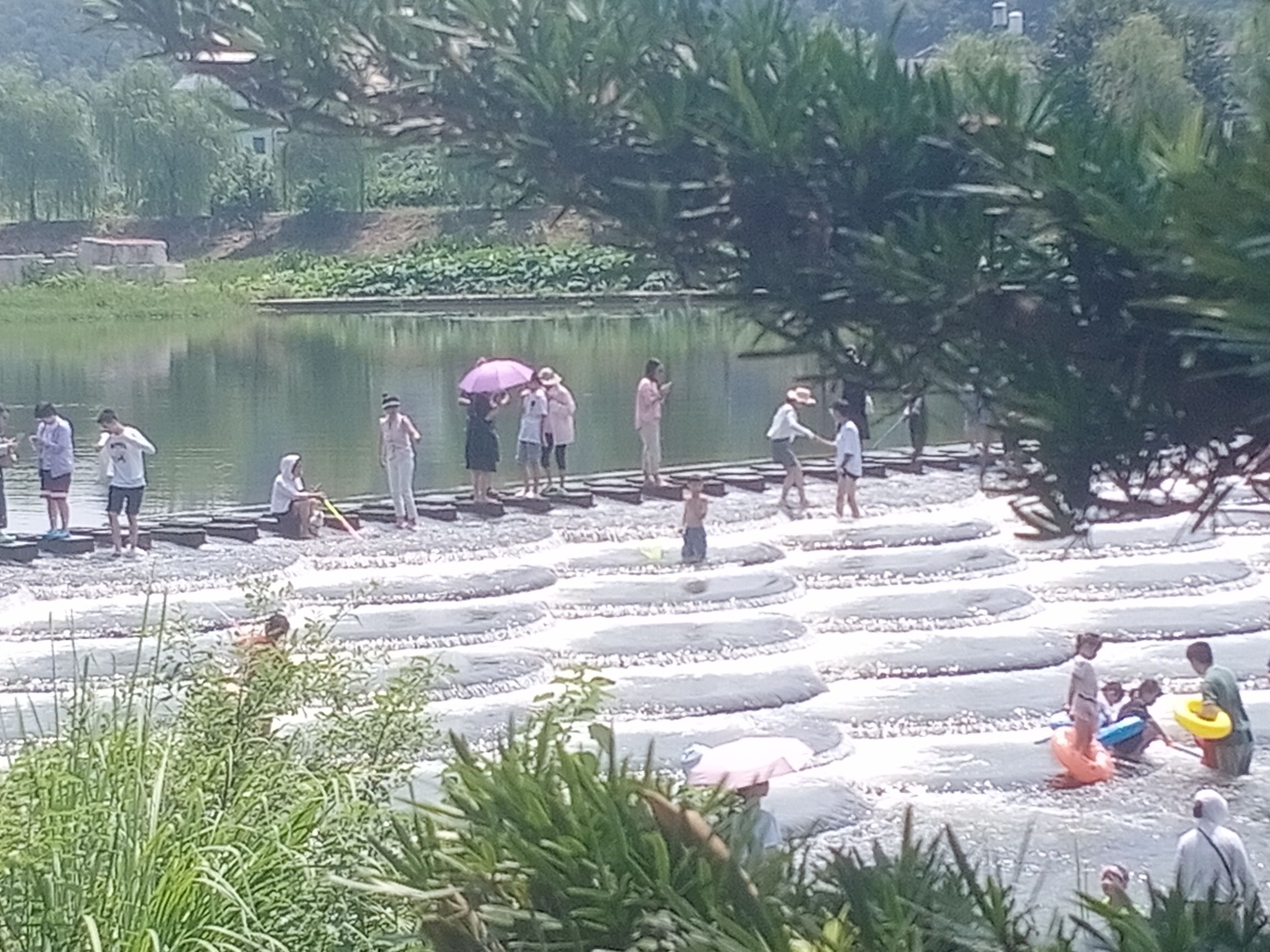 画里小河·网红叠水坝旅行图片