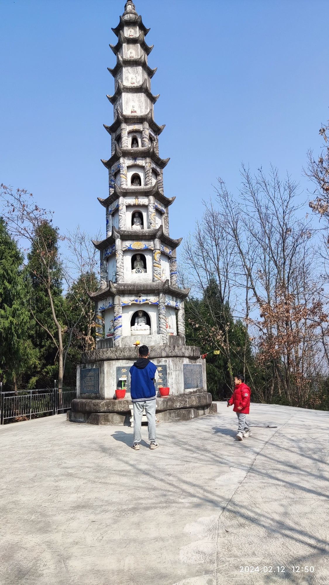 万年寺九层塔