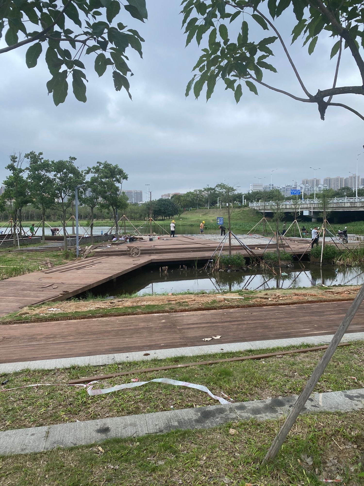 国际城滨河湿地公园旅行图片