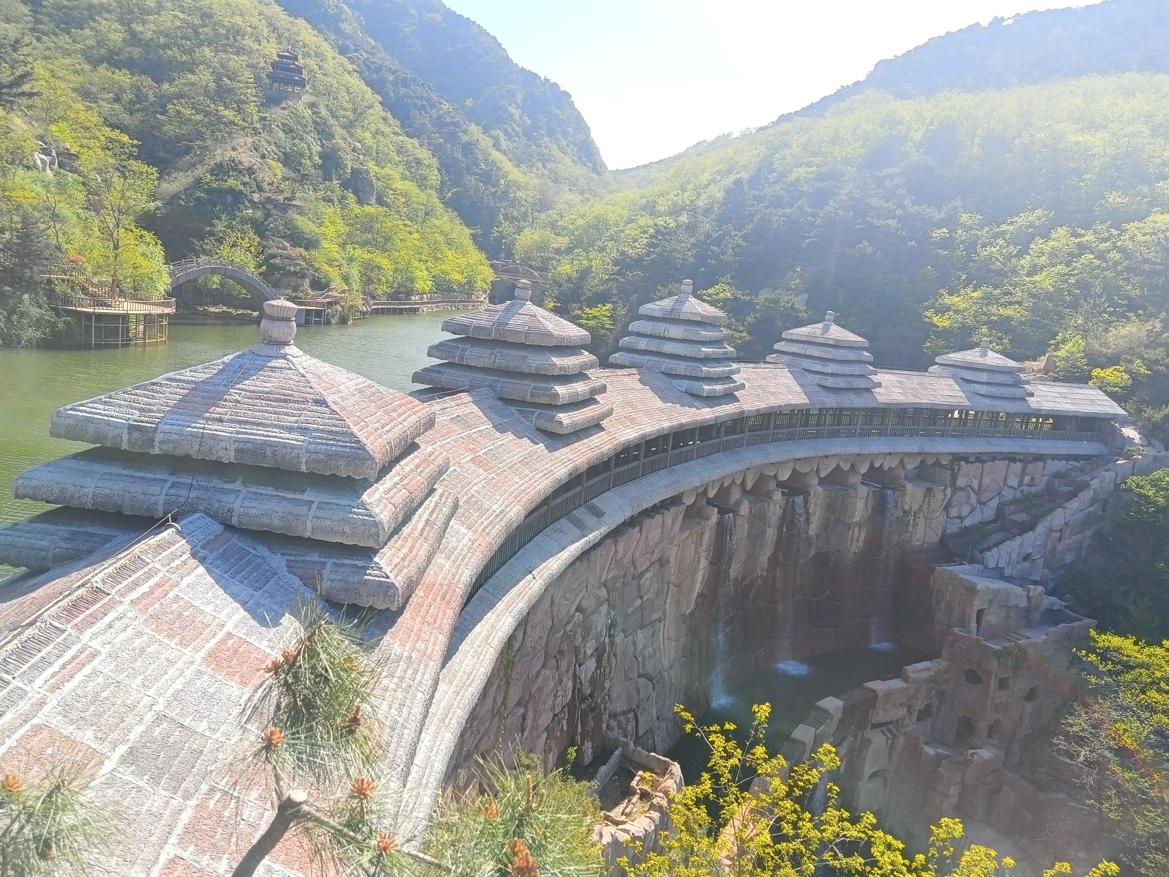 济南乐嬉谷热带雨林瀑布群旅行图片