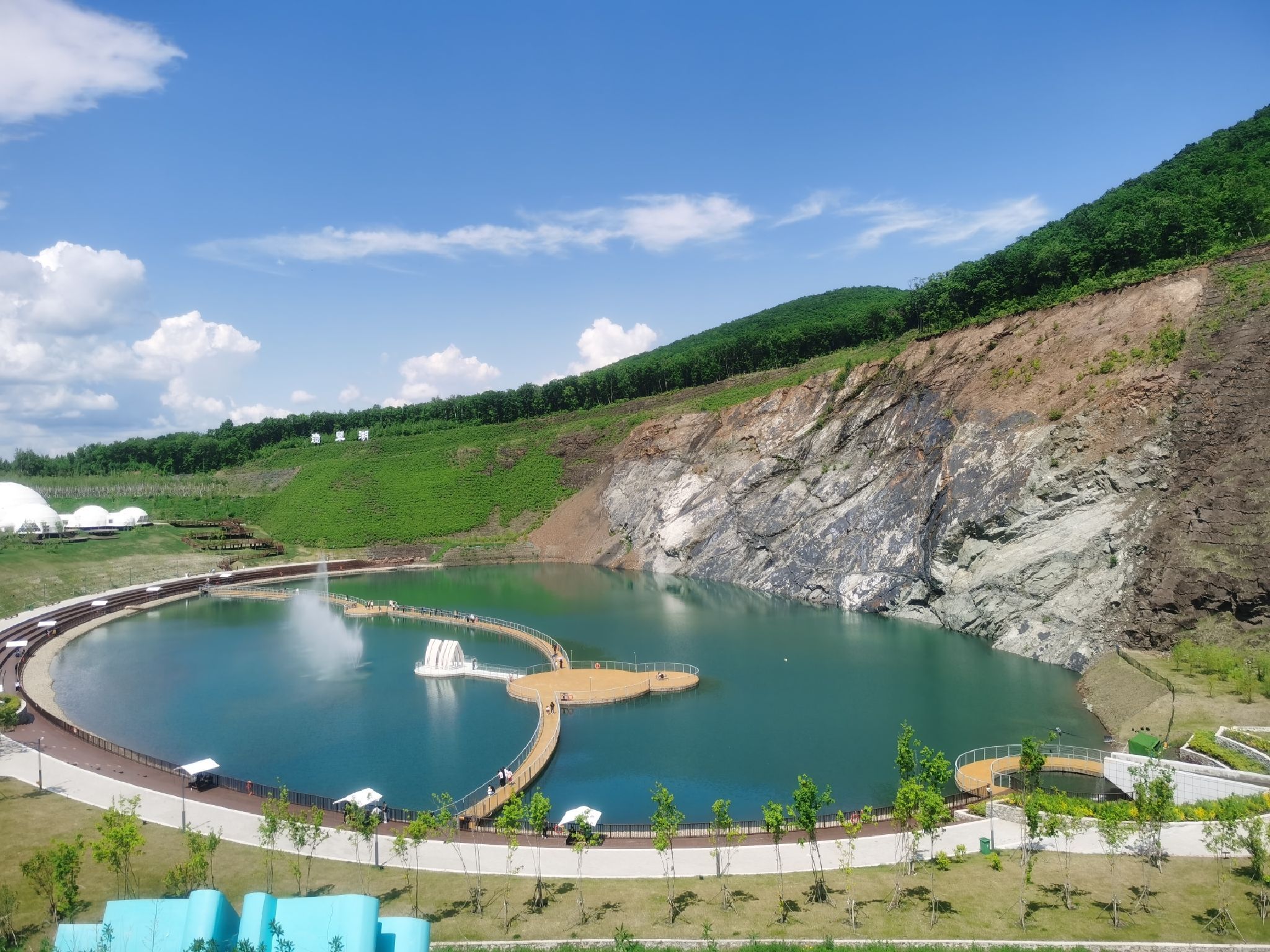 宝清县翡翠湖矿坑森林公园(暂停开放)旅行图片
