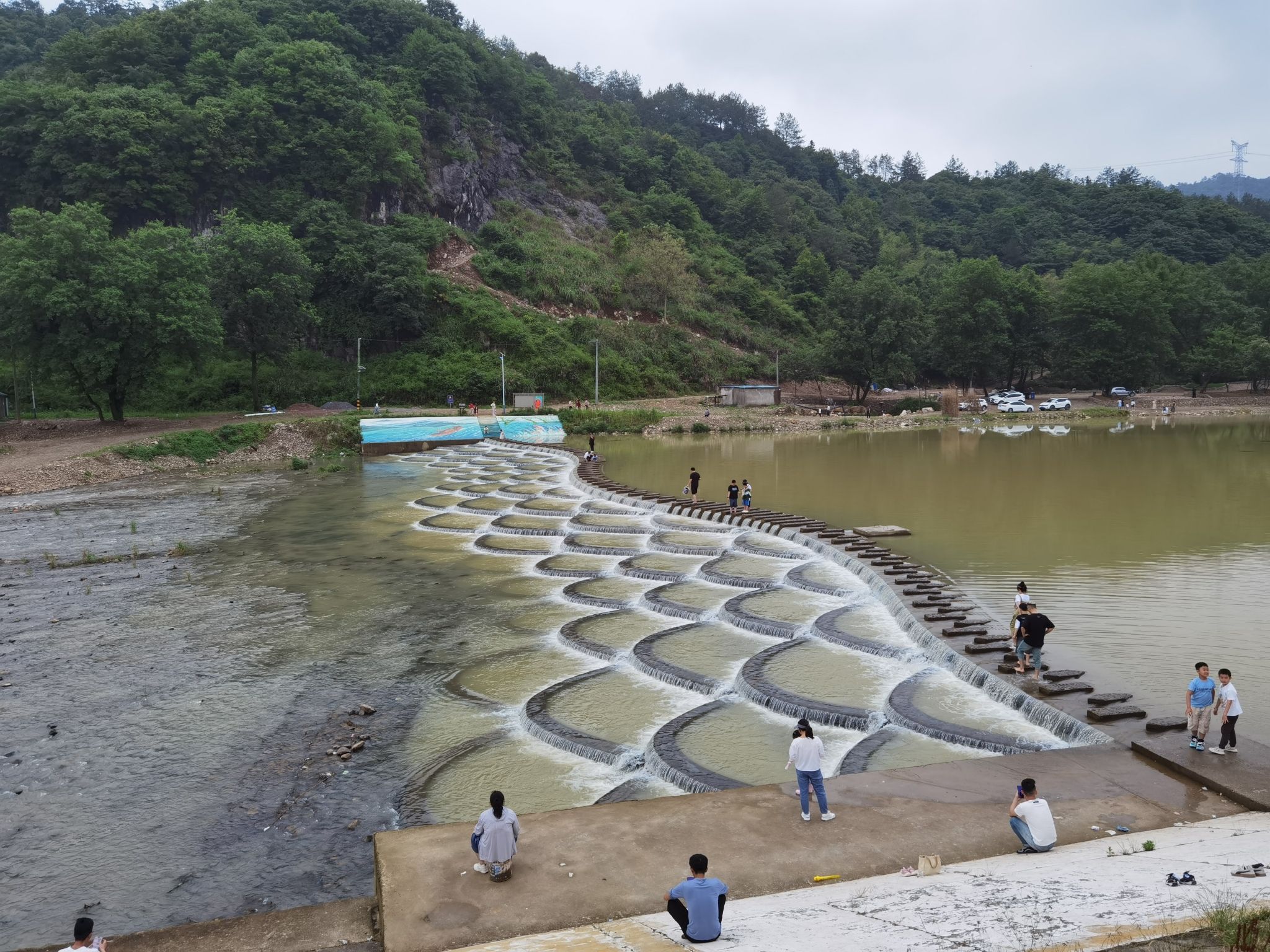 溪口鱼鳞坝旅行图片