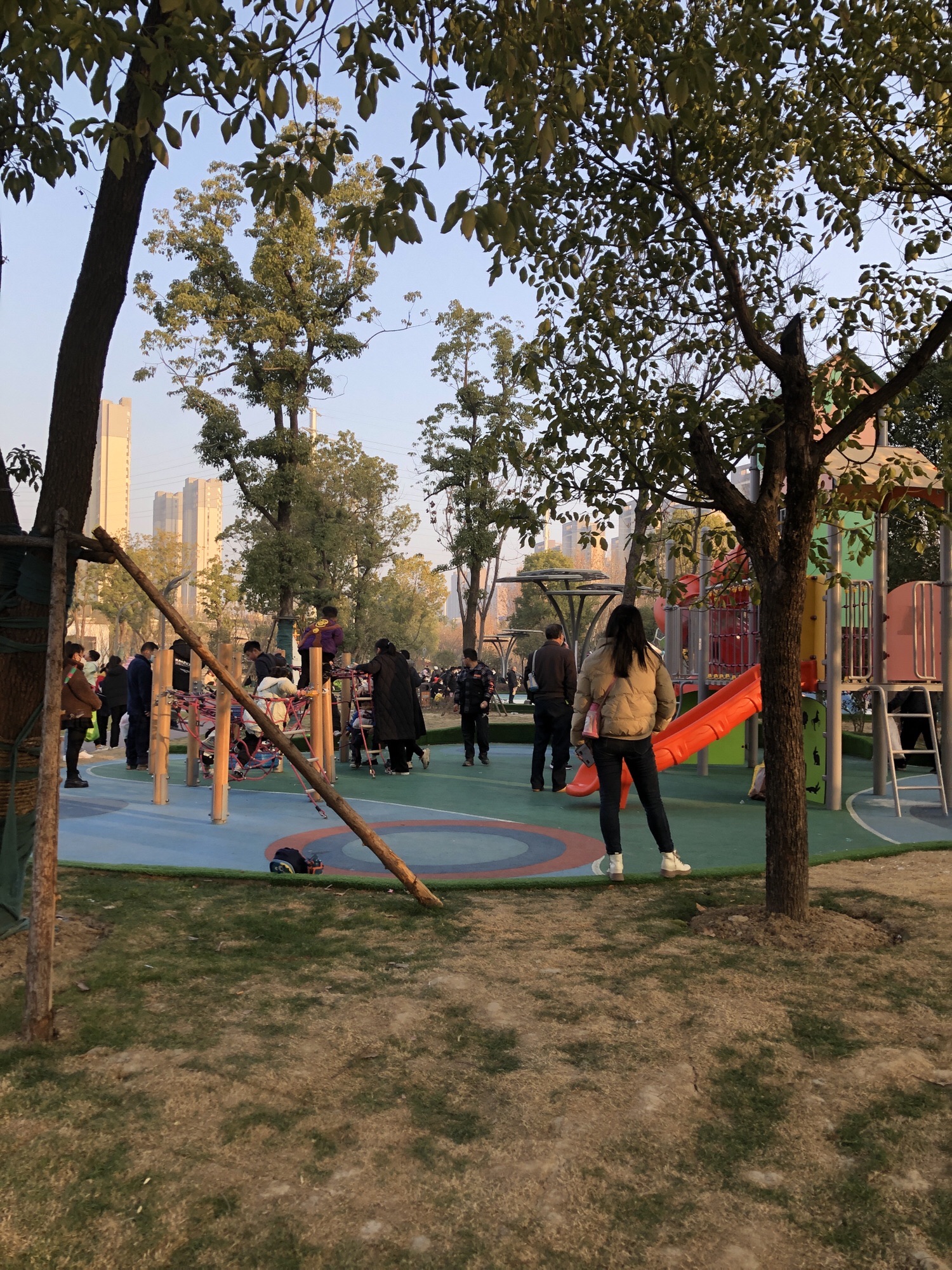 四里渠滨水公园旅行图片