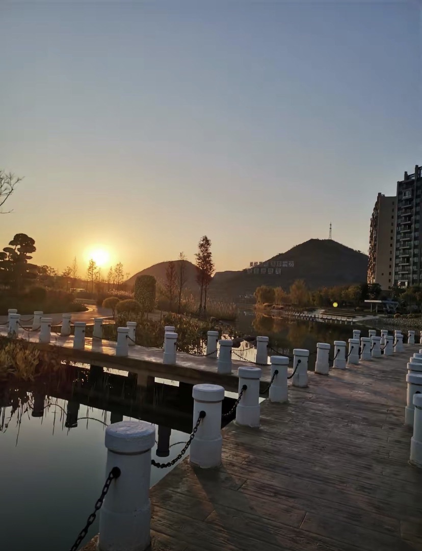 鹿鸣湖公园旅行图片