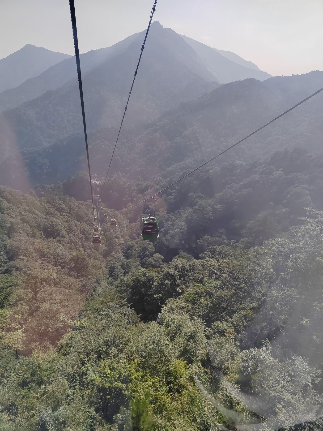天堂寨大别山索道