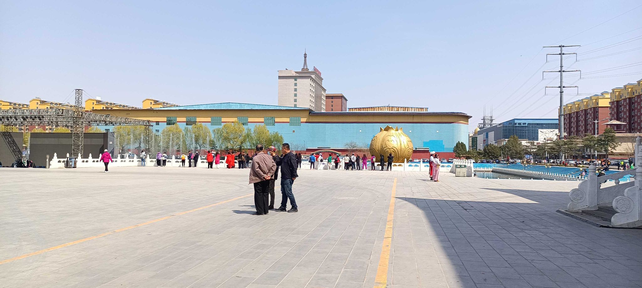 辽西九华山文化广场旅行图片