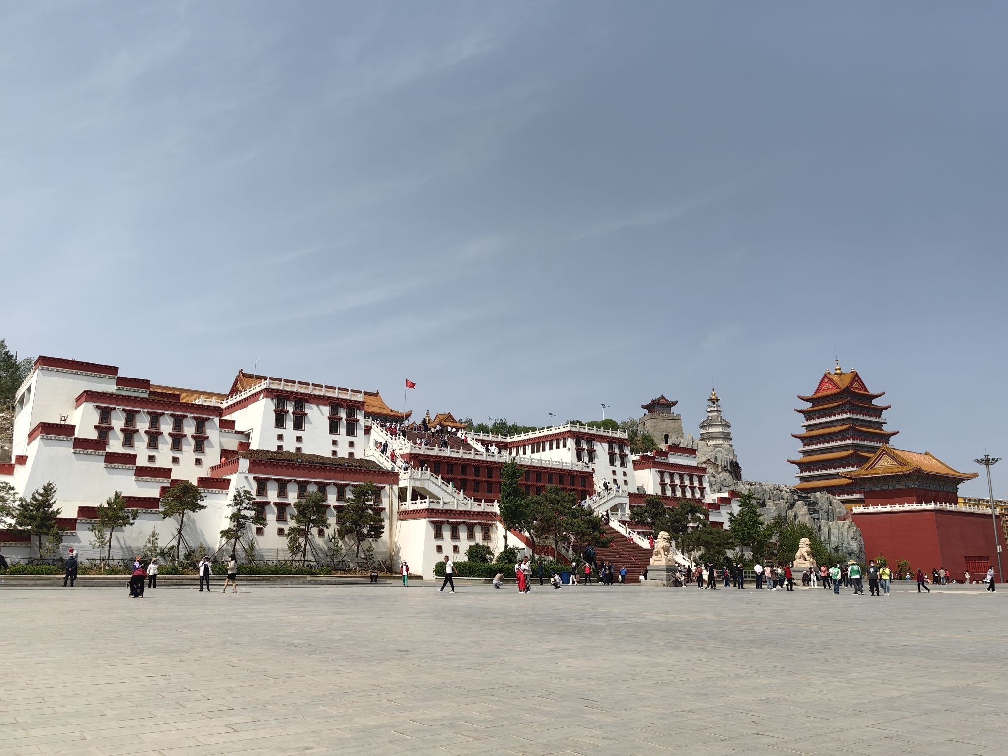 辽西九华山文化广场旅行图片