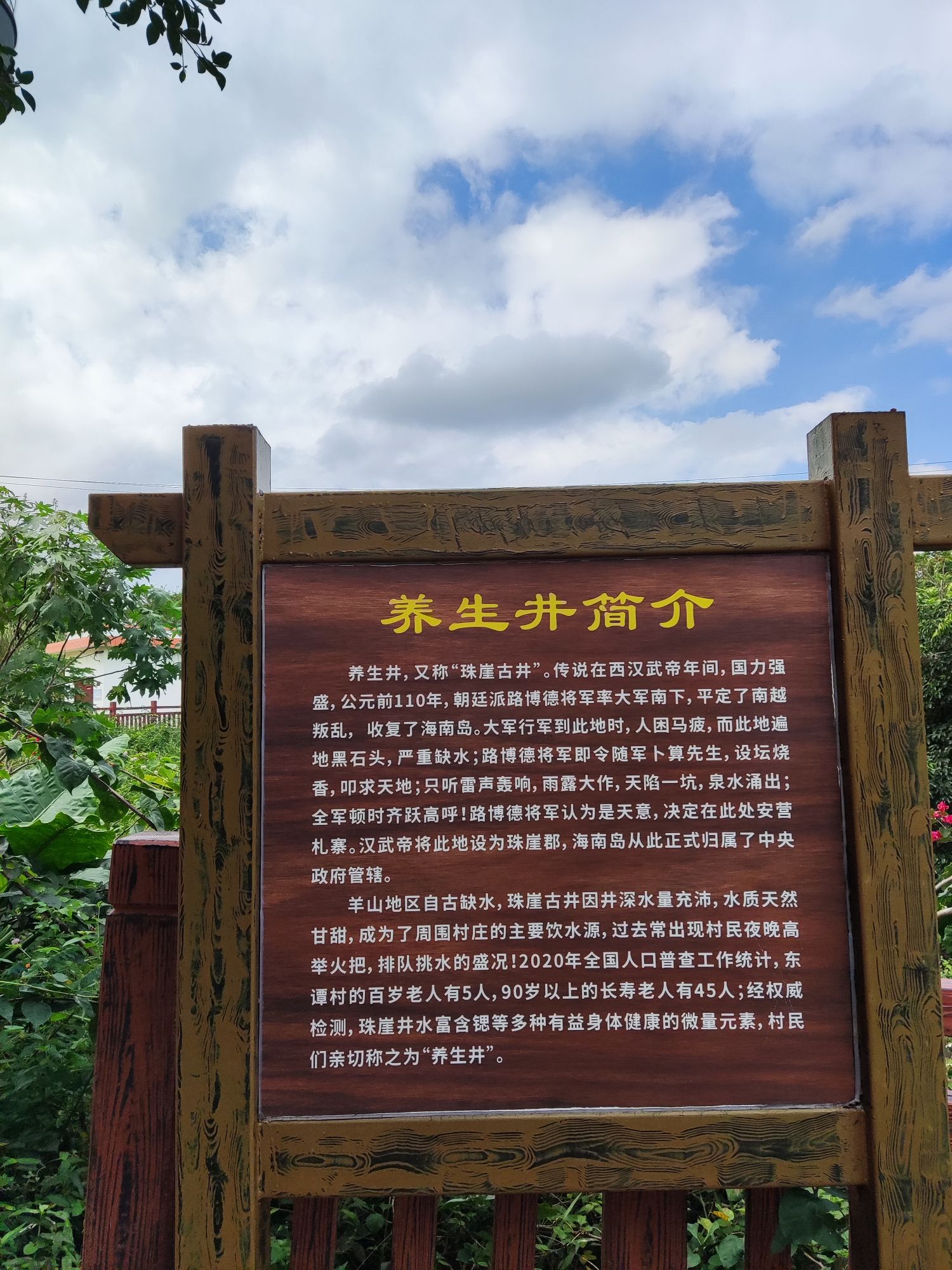 珠崖古井