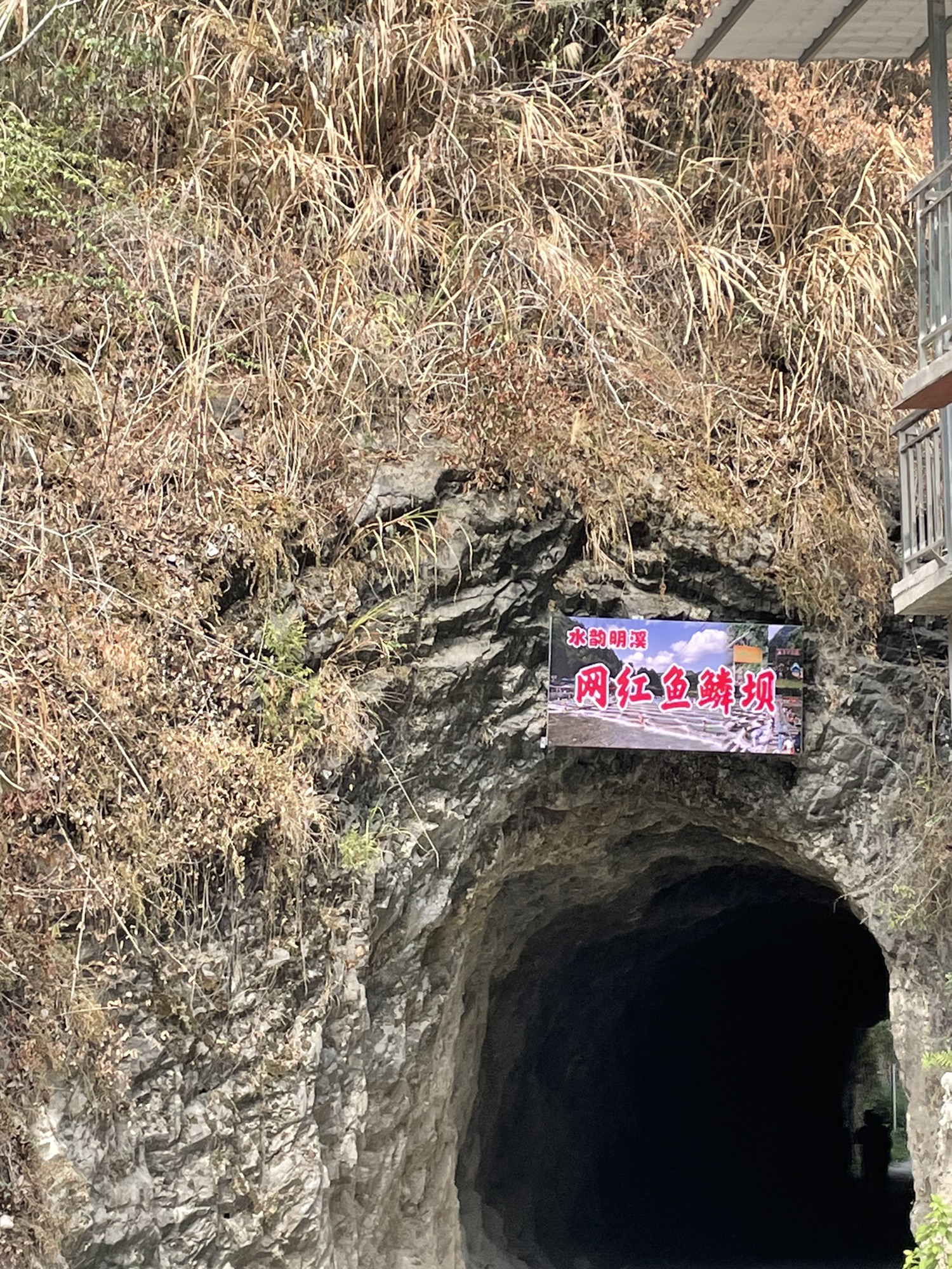 明溪口网红鱼鳞坝旅行图片