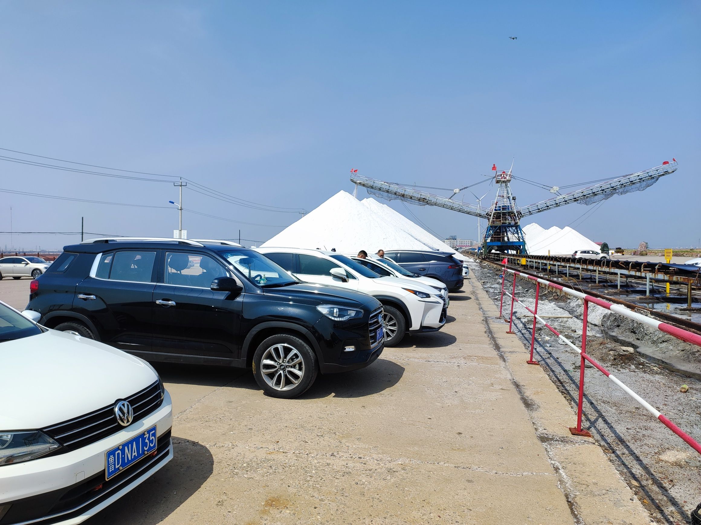 天津长芦海盐文化旅游区—东方红火车