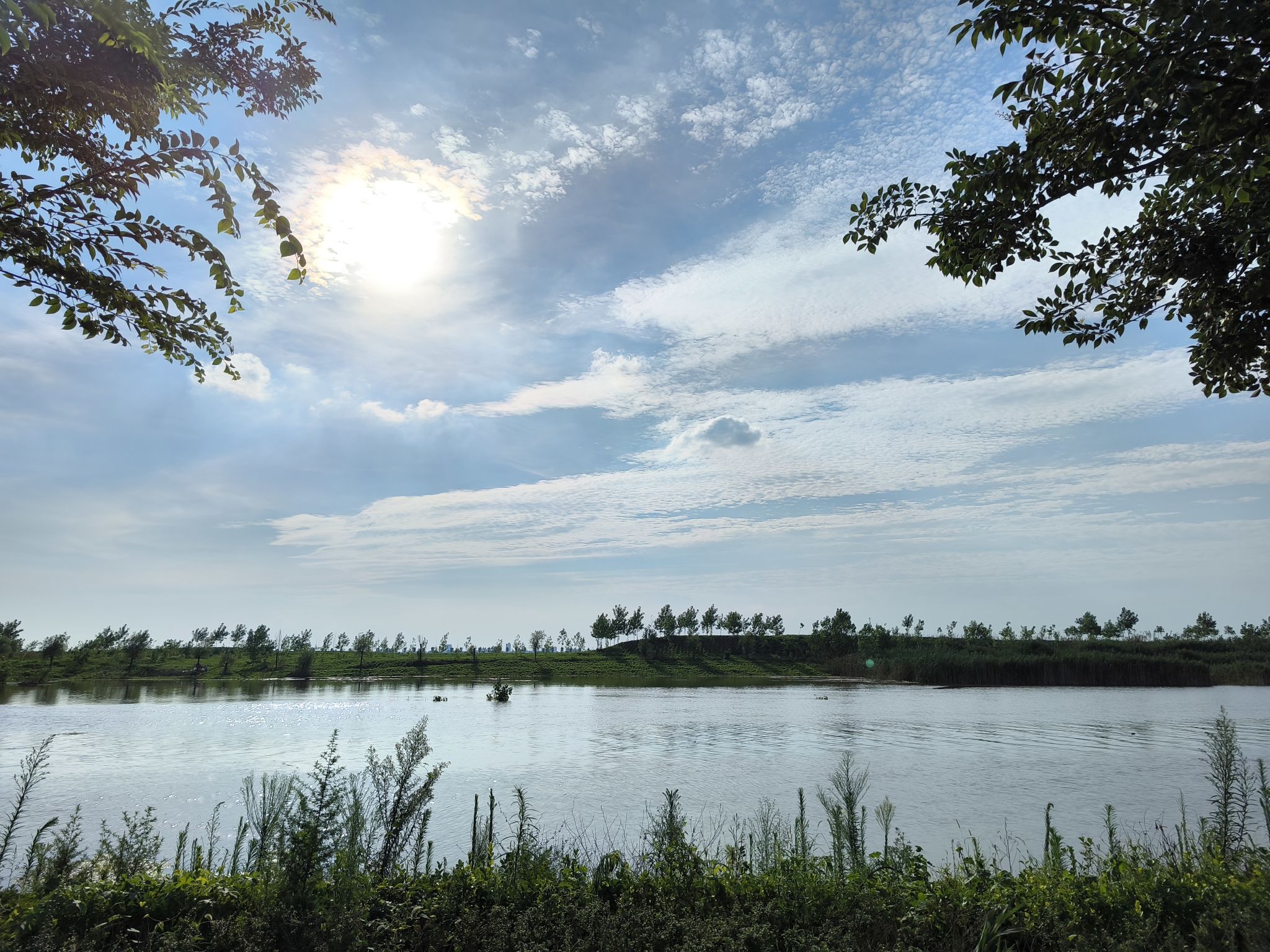 溧河洼百里湖湾旅行图片