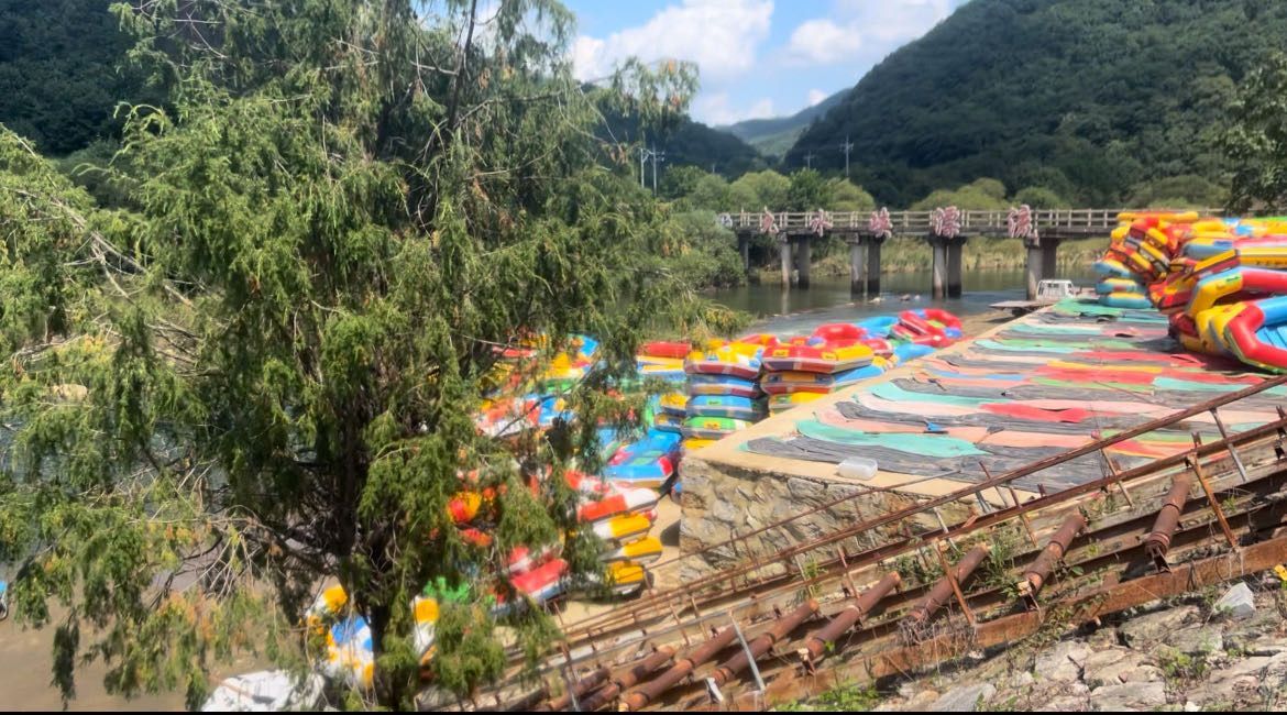 九水峡漂流
