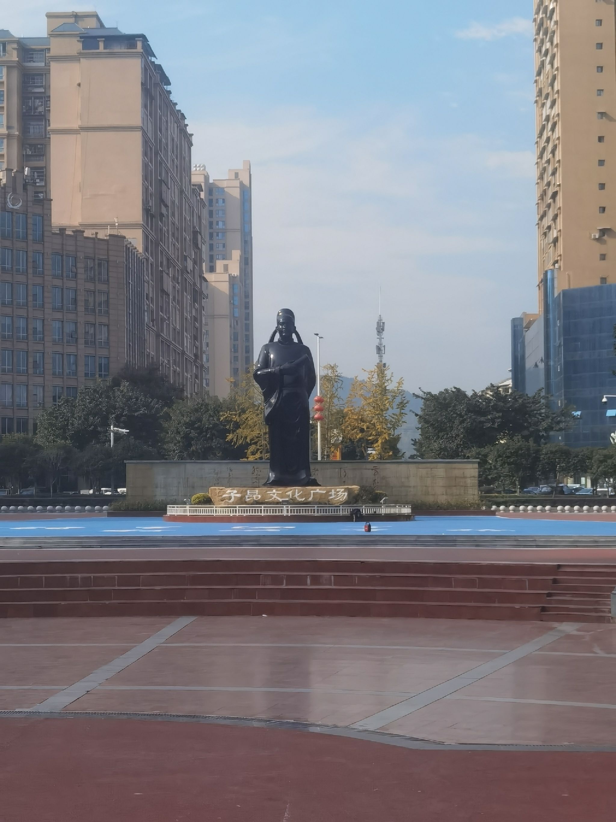 子昂文化广场旅行图片