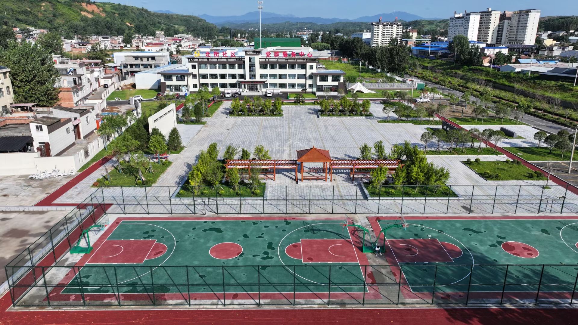北街乡里中心文化广场