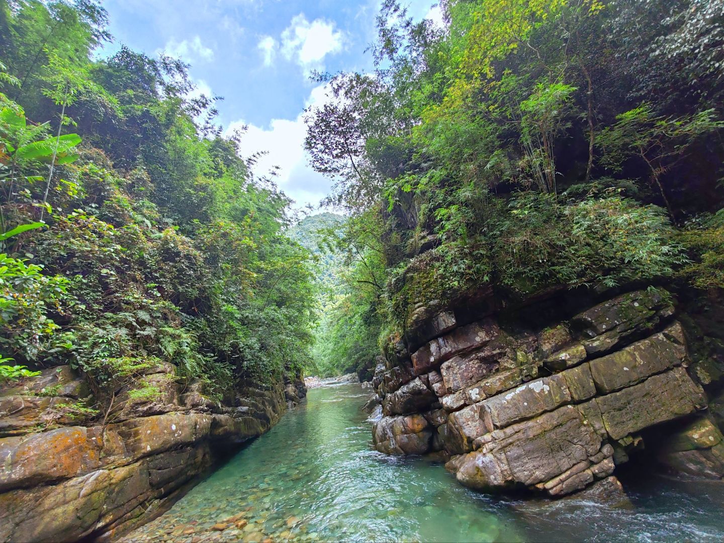 大明山一线天