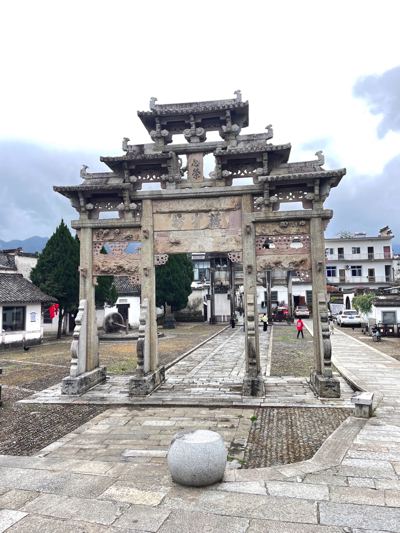 许村古建筑群-大郡伯第门楼
