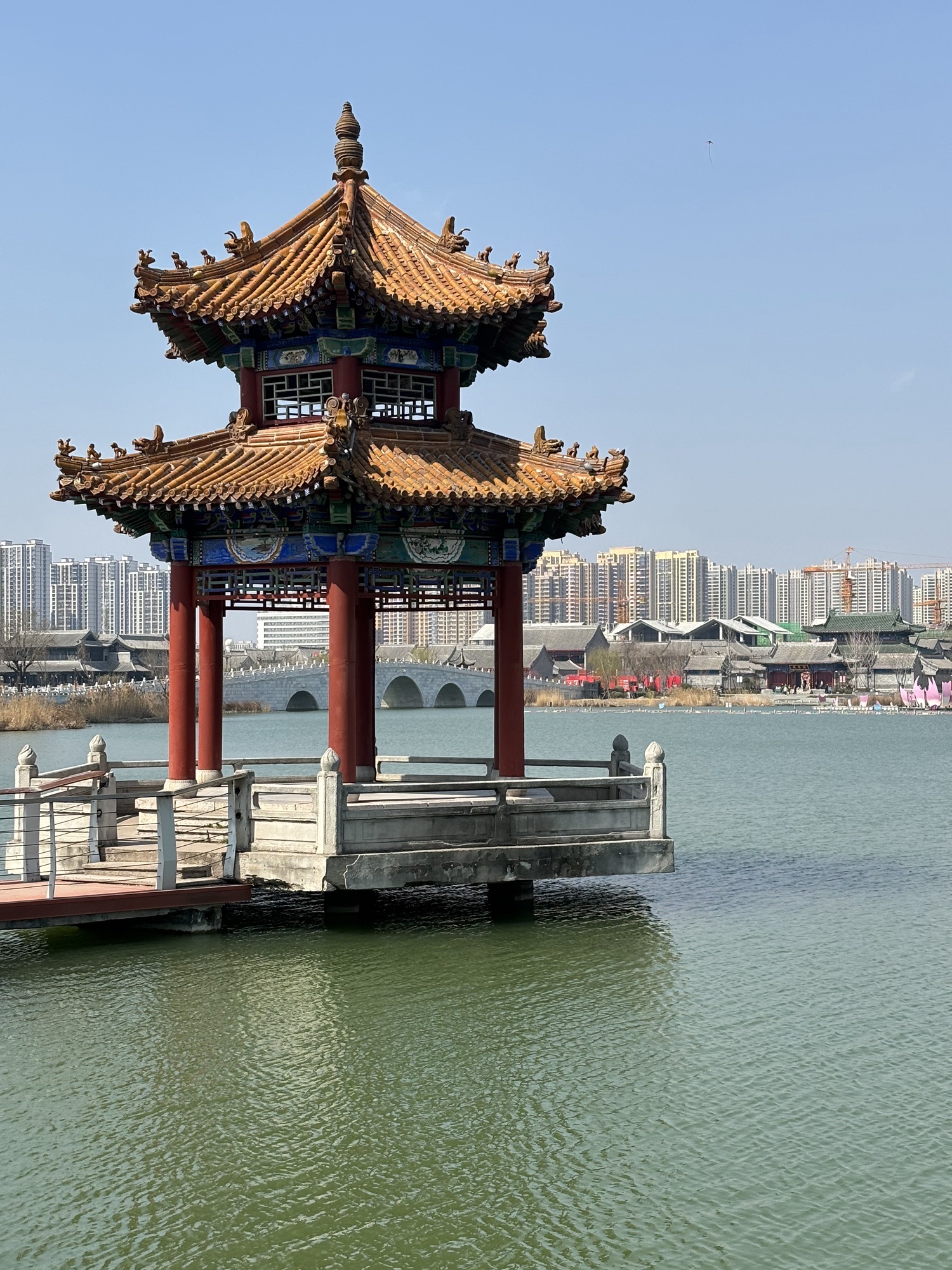 曹州古城十二生肖桥旅行图片