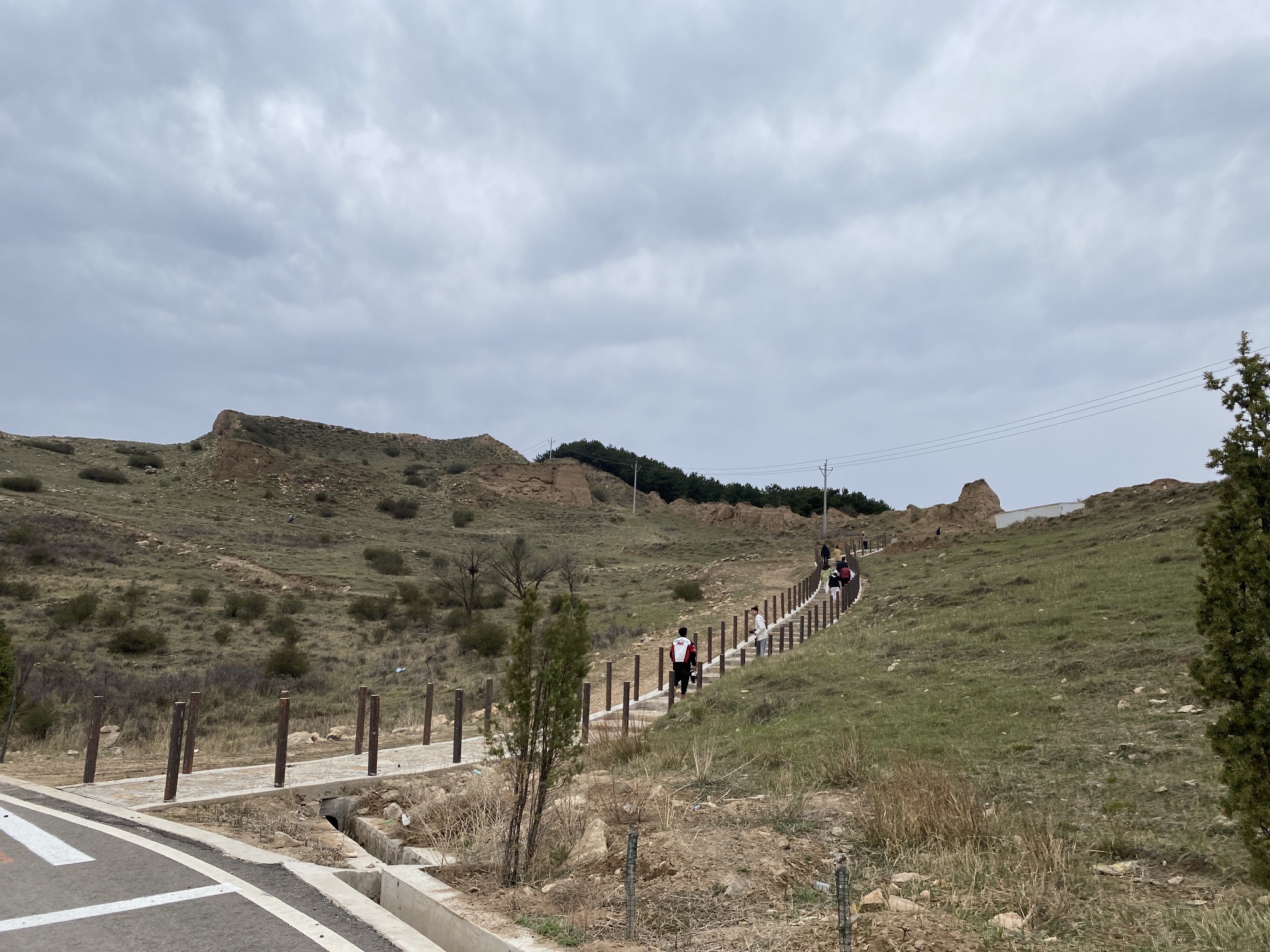 山西长城结观景台