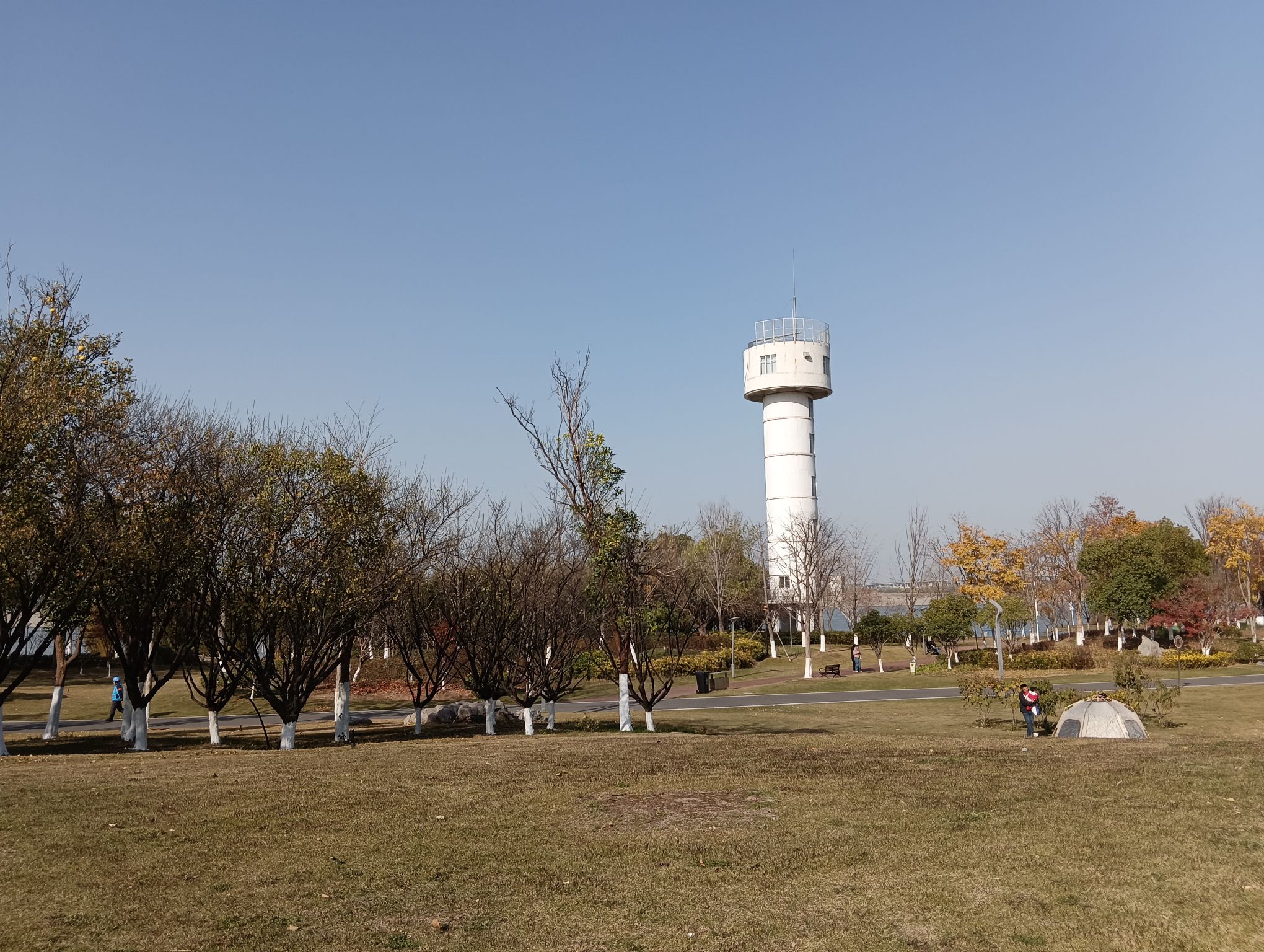 武汉青山江滩旅行图片
