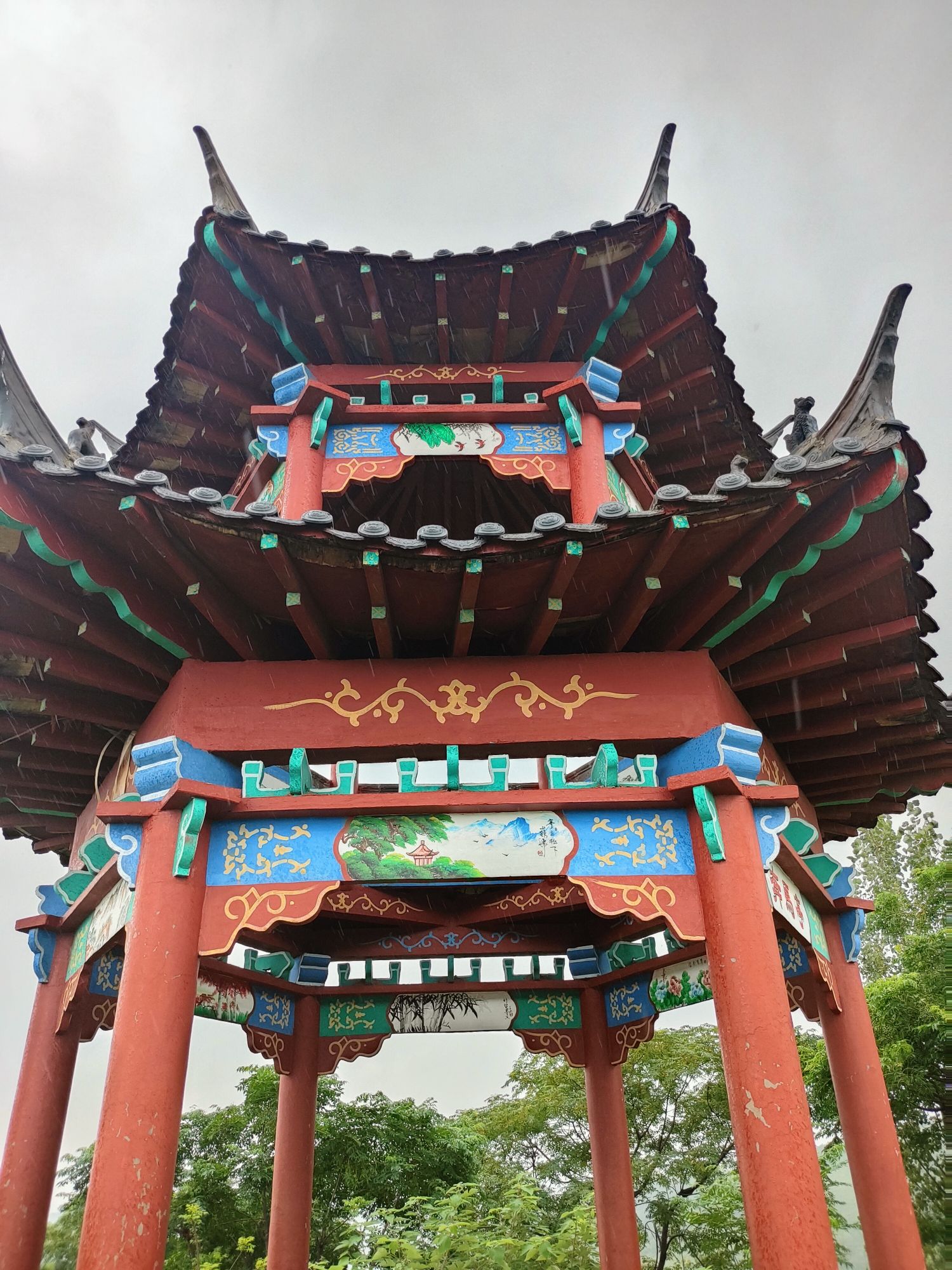 奔马亭