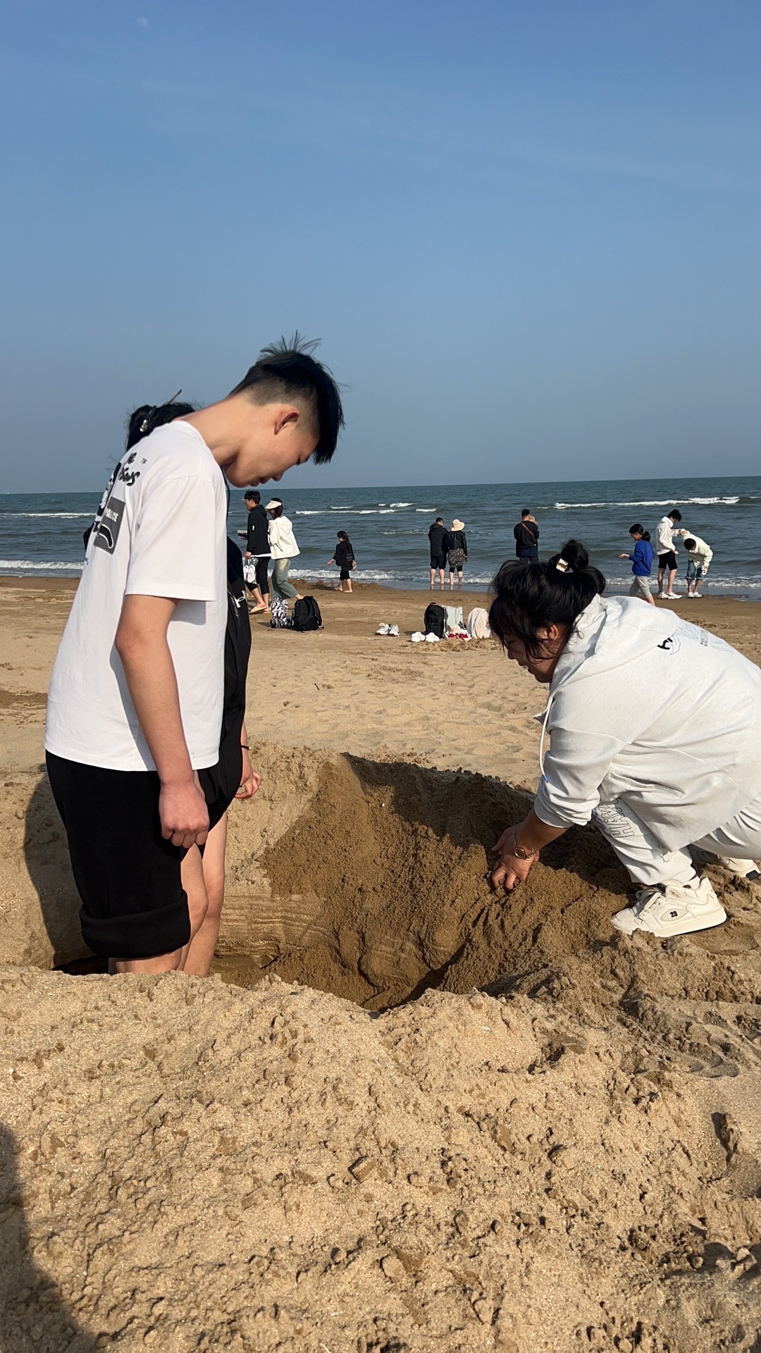北戴河沙滩旅行图片