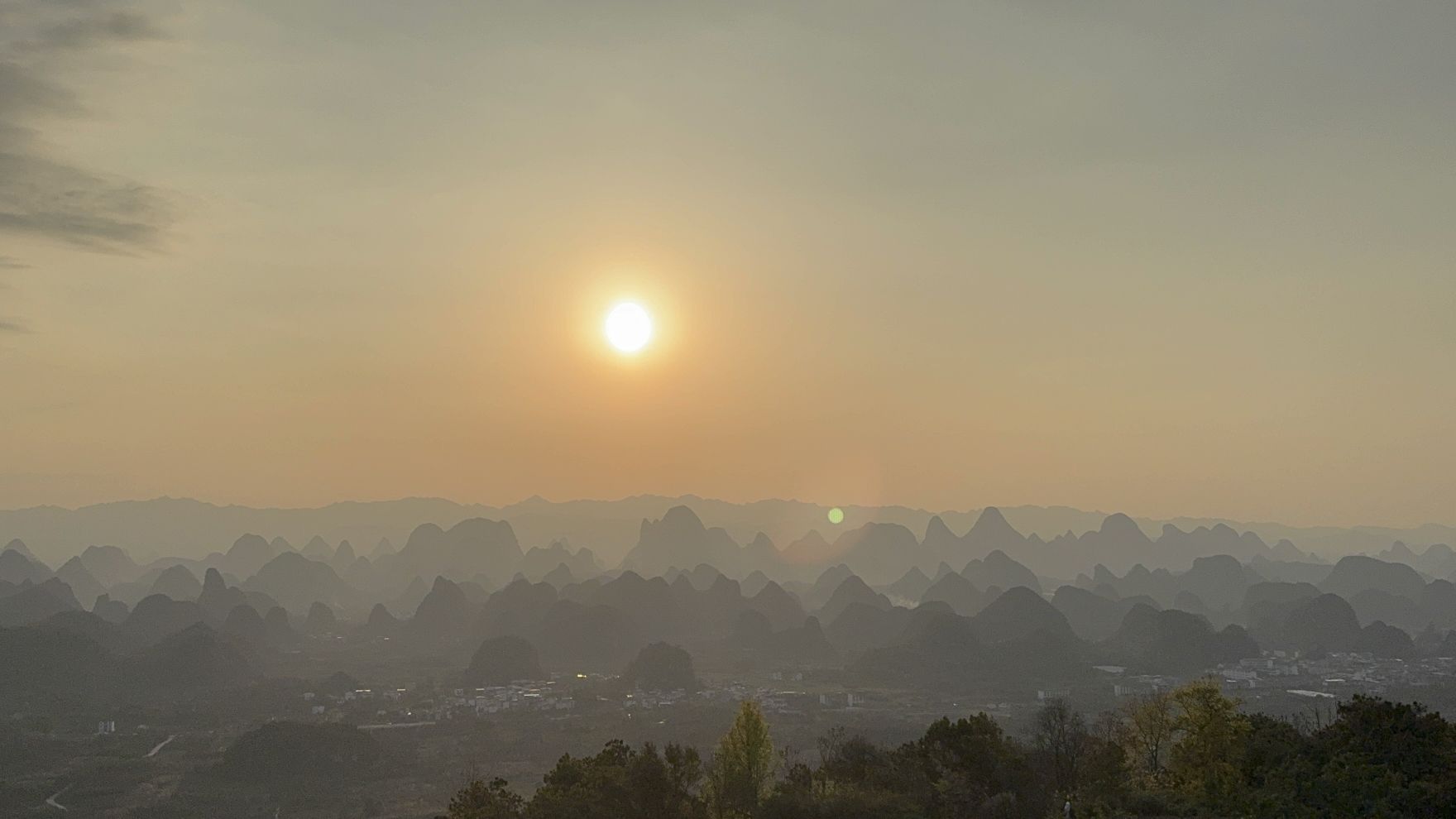 千里江山图大型水墨画打卡地