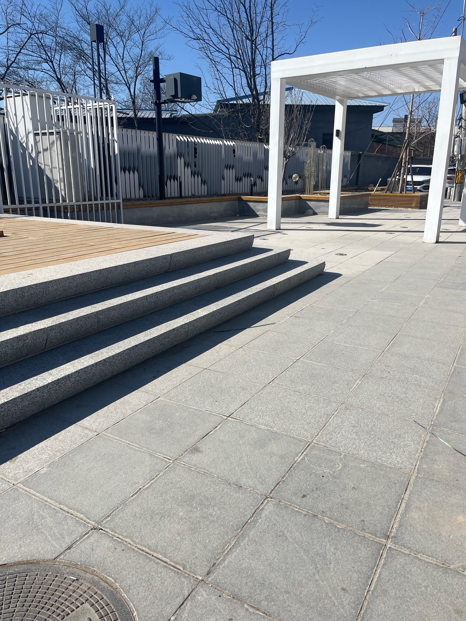 后渠河村慢时光口袋公园