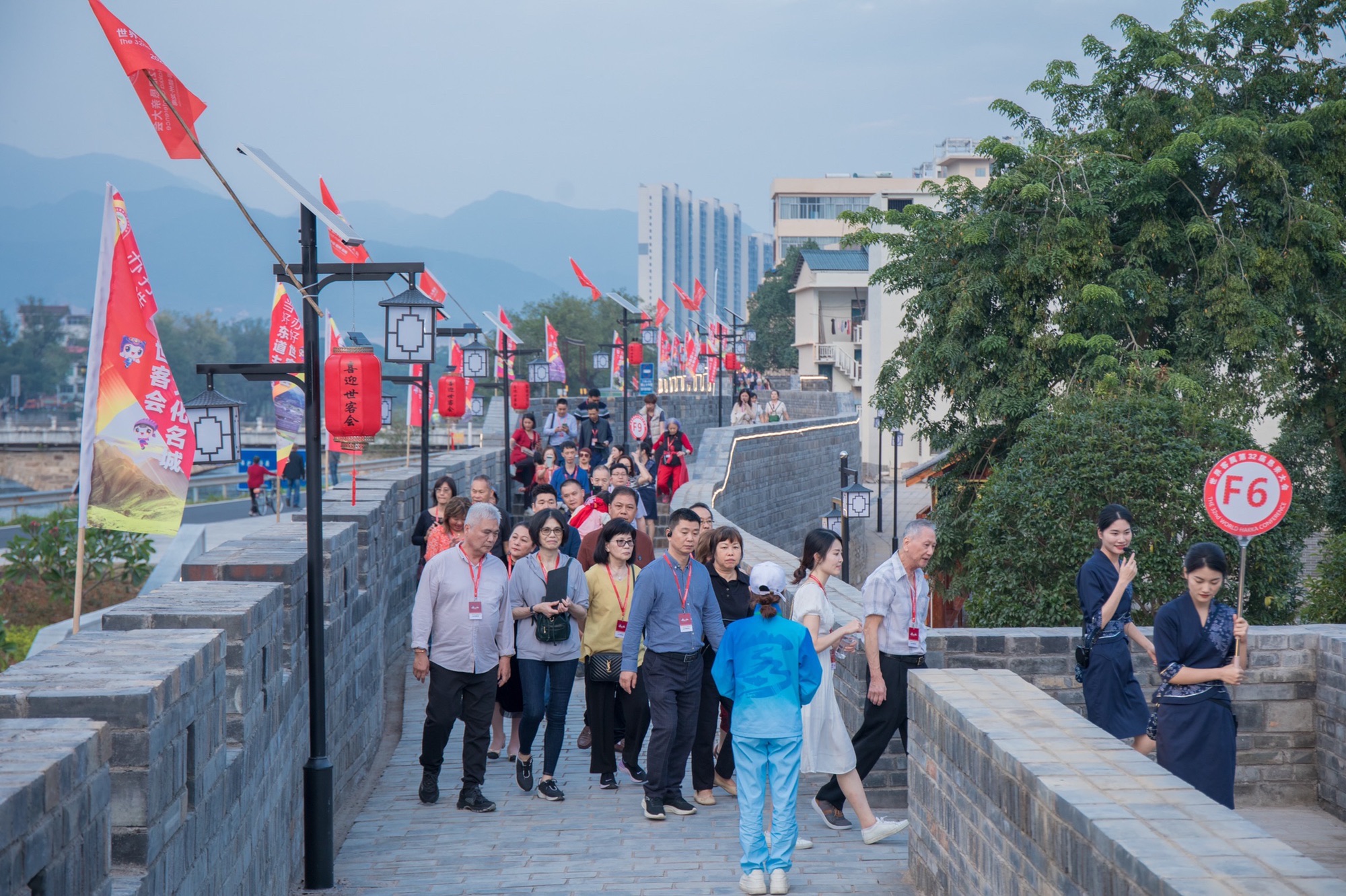 龙南市古城墙旅行图片