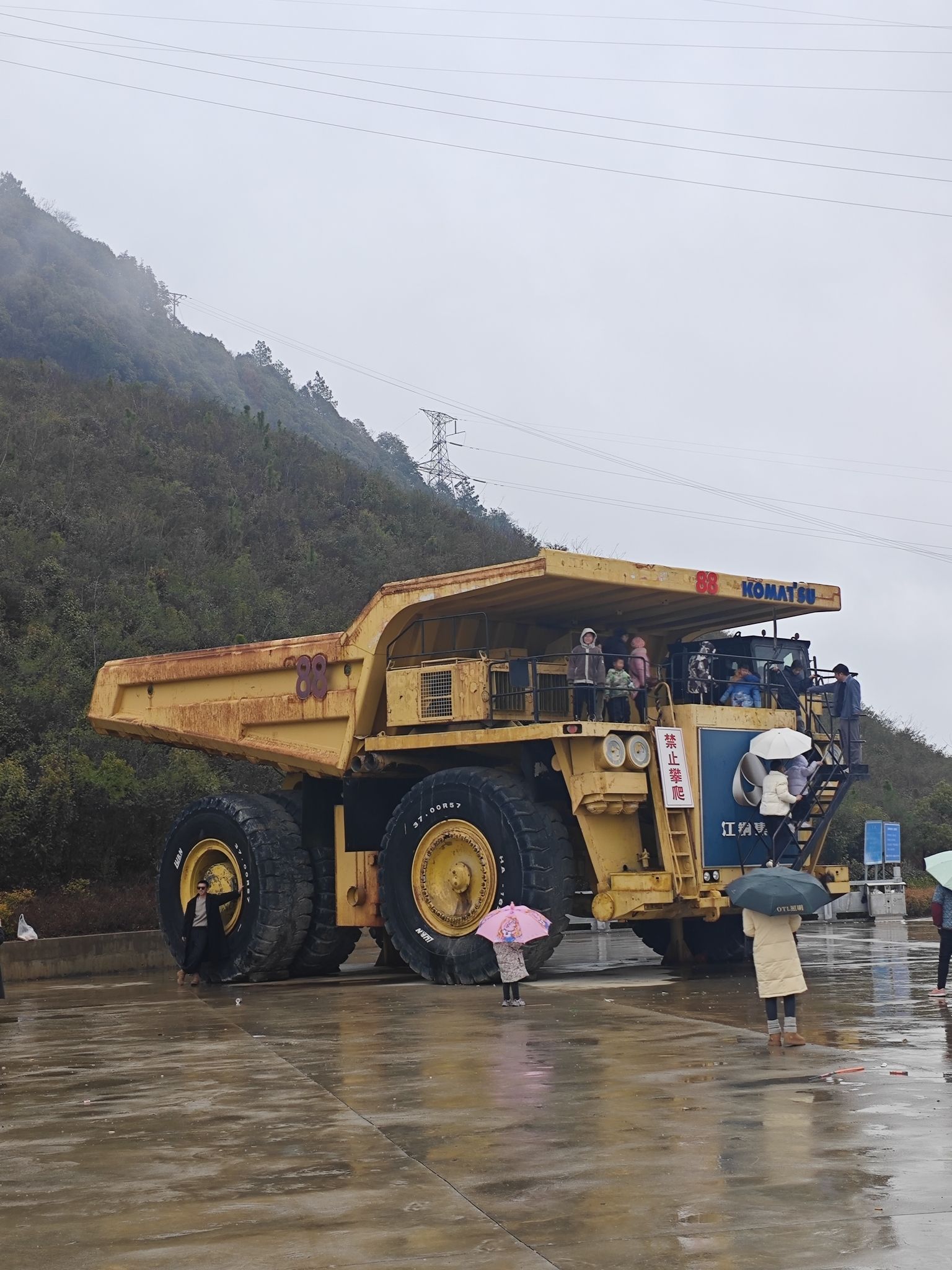 江铜德铜铜厂采区观景平台