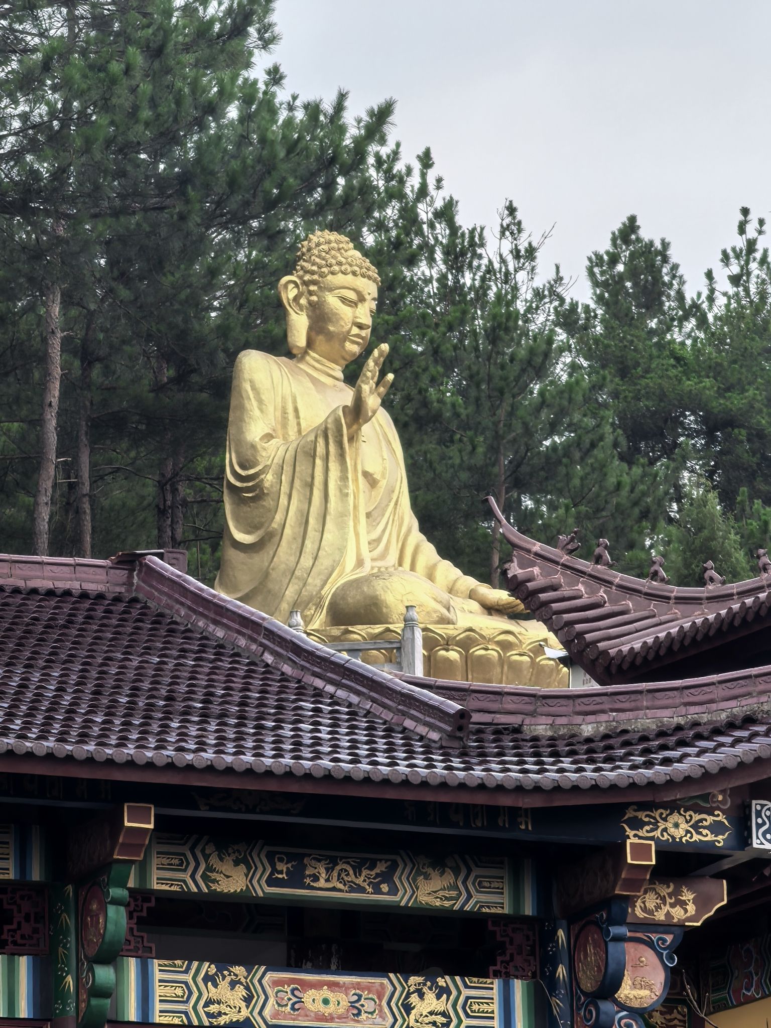 林观寺大佛旅行图片