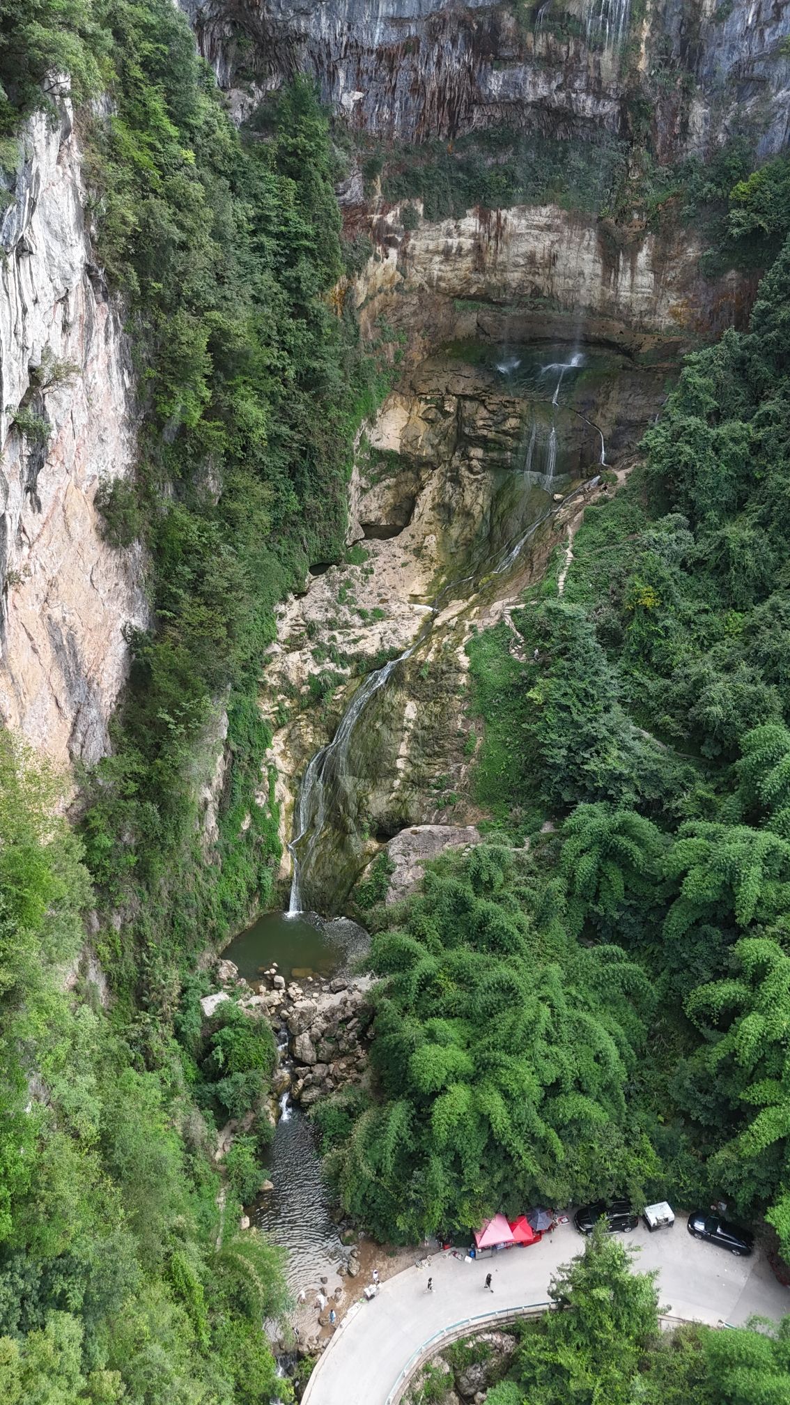 黄连村瀑布
