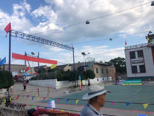 路村庄大舞台居民文化广场旅行图片