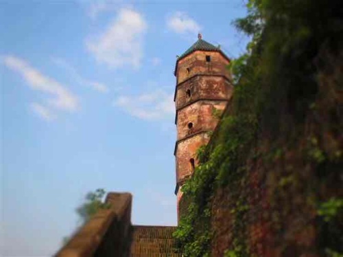 文笔塔旅行图片