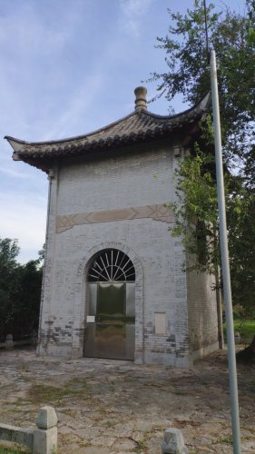 萧恢墓石刻旅行图片