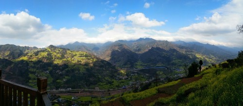中都镇万亩油菜花田旅行图片